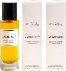 Scent Synergy Pack of 2 AMBRE NUIT Perfume 30ml